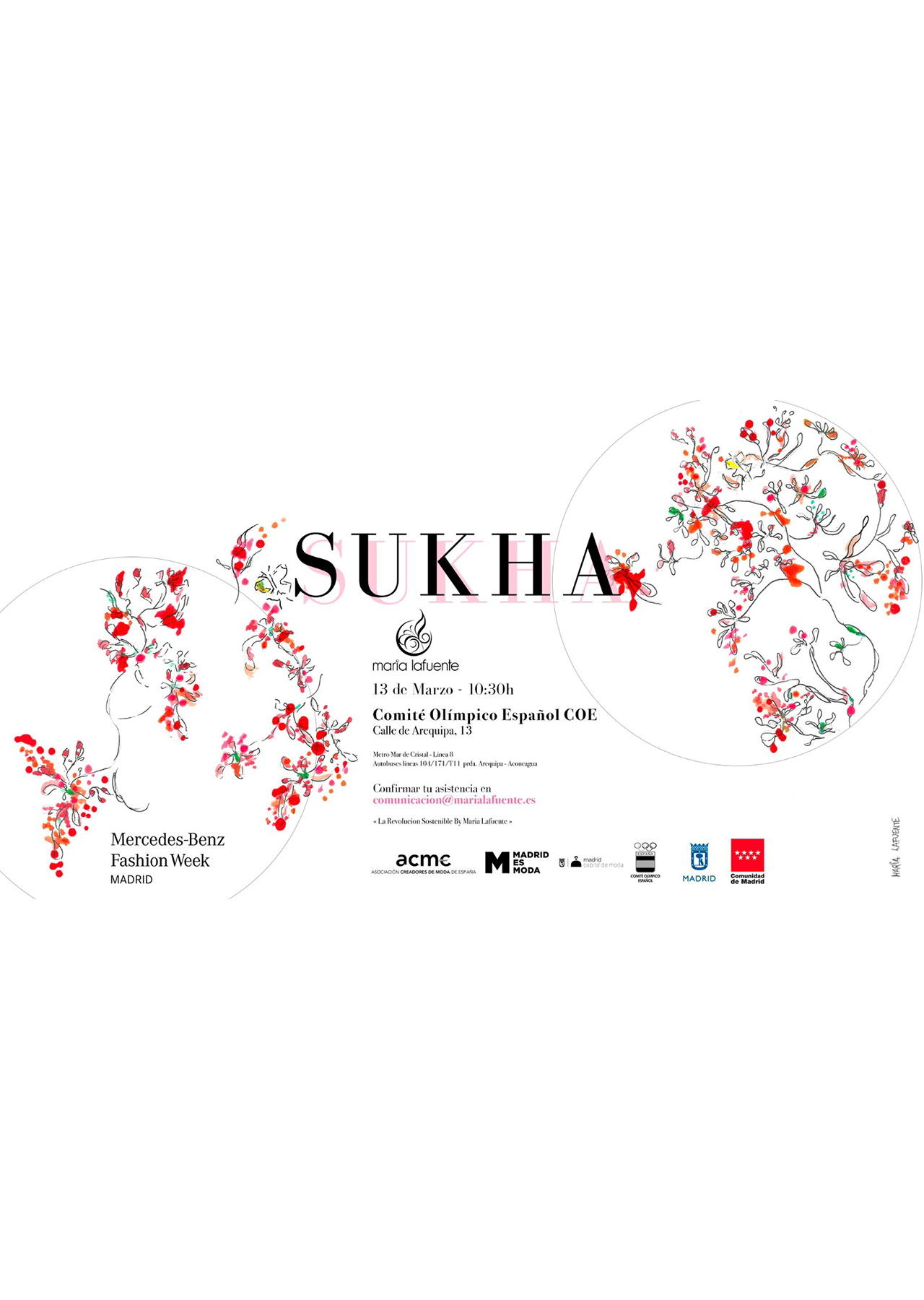 Invitación exclusiva al evento Sukha
